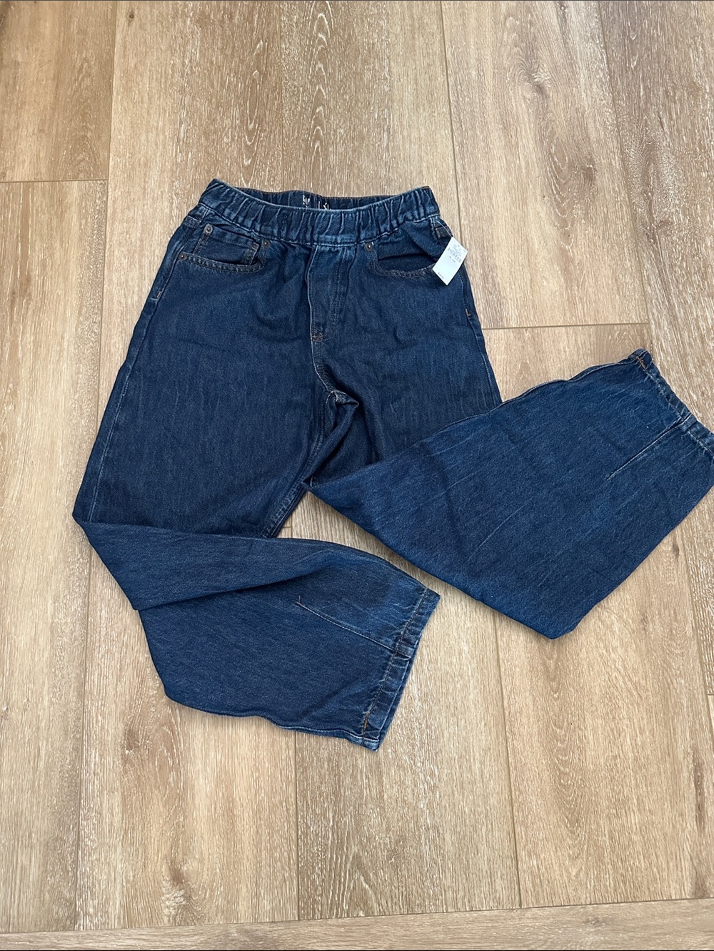 Gap Kids Easy Baggy Taper Jeans Dark Wash Size XL NWT
